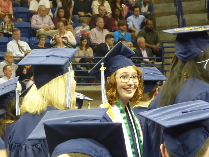 Decorated Graduation Caps